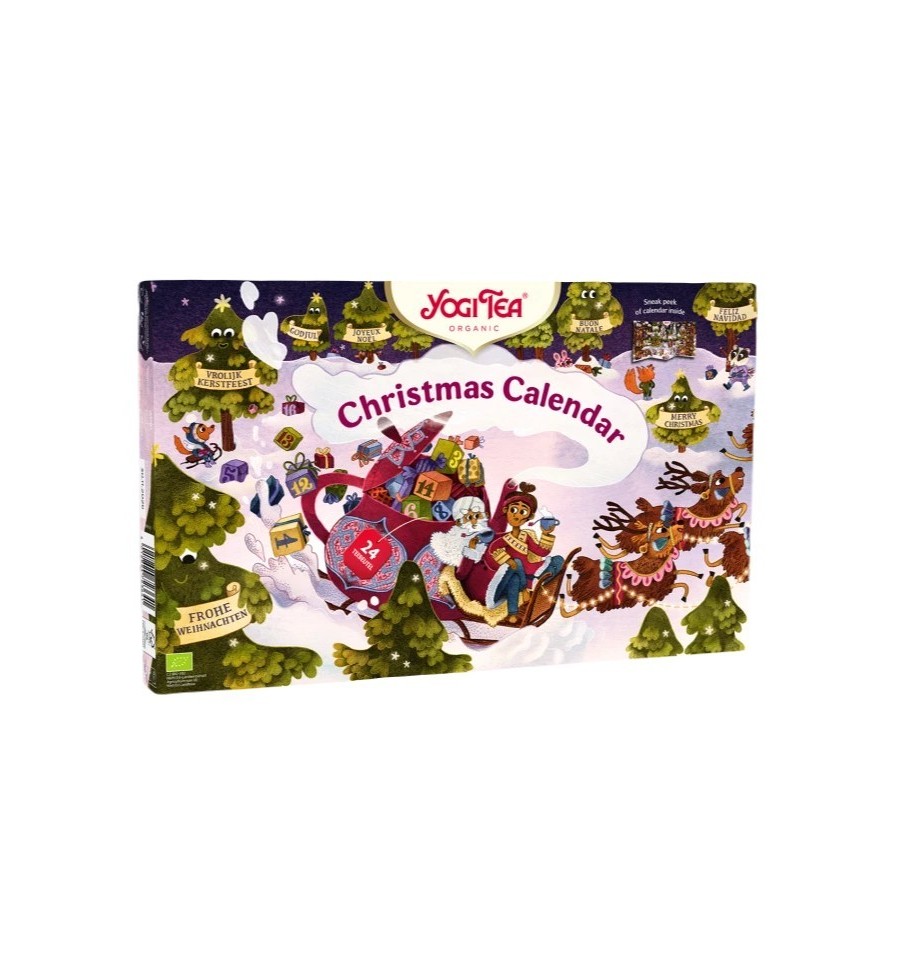 Een adventkalender met elke dag een lekker organic theetje!